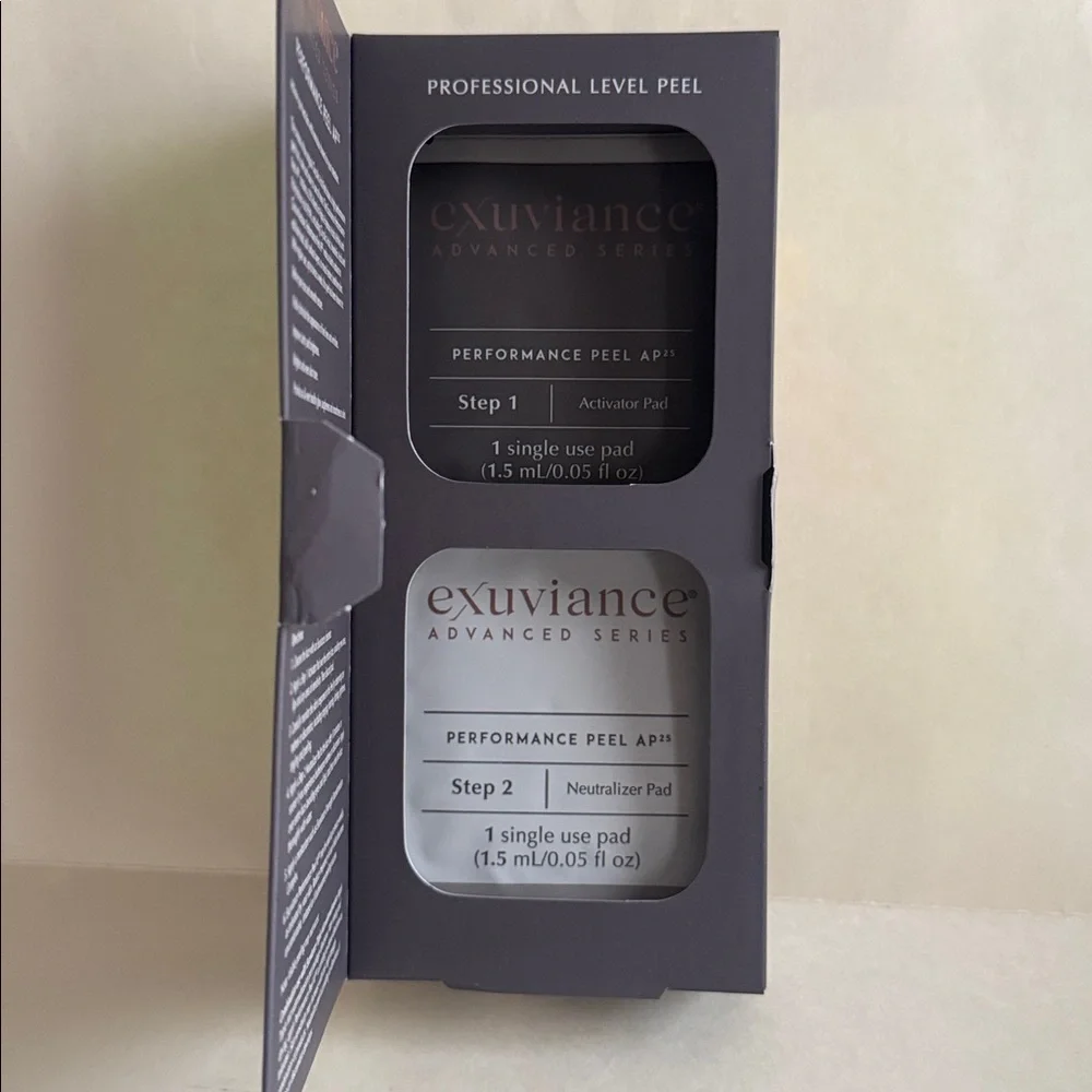 Exuviance Performance Peel AP25 13 Step 1&2 Pads At-Home Facial Peel NIB $86